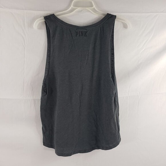 PINK Victoria Secret "You can't sweat with us" tank Size Medium - Picture 2 of 5